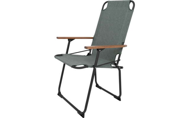 Bo-Camp Bushwick XL Industrial Campingstuhl mit Bambusarmlehnen