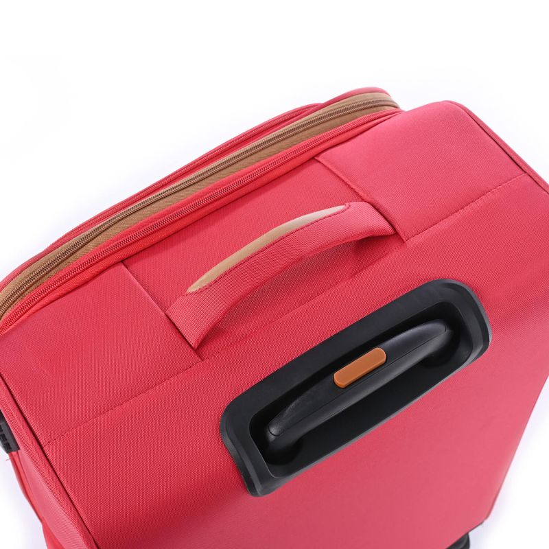 Lot de 3 valises souples 345 Extensibles 55, 67 et 79 cm Fuschia