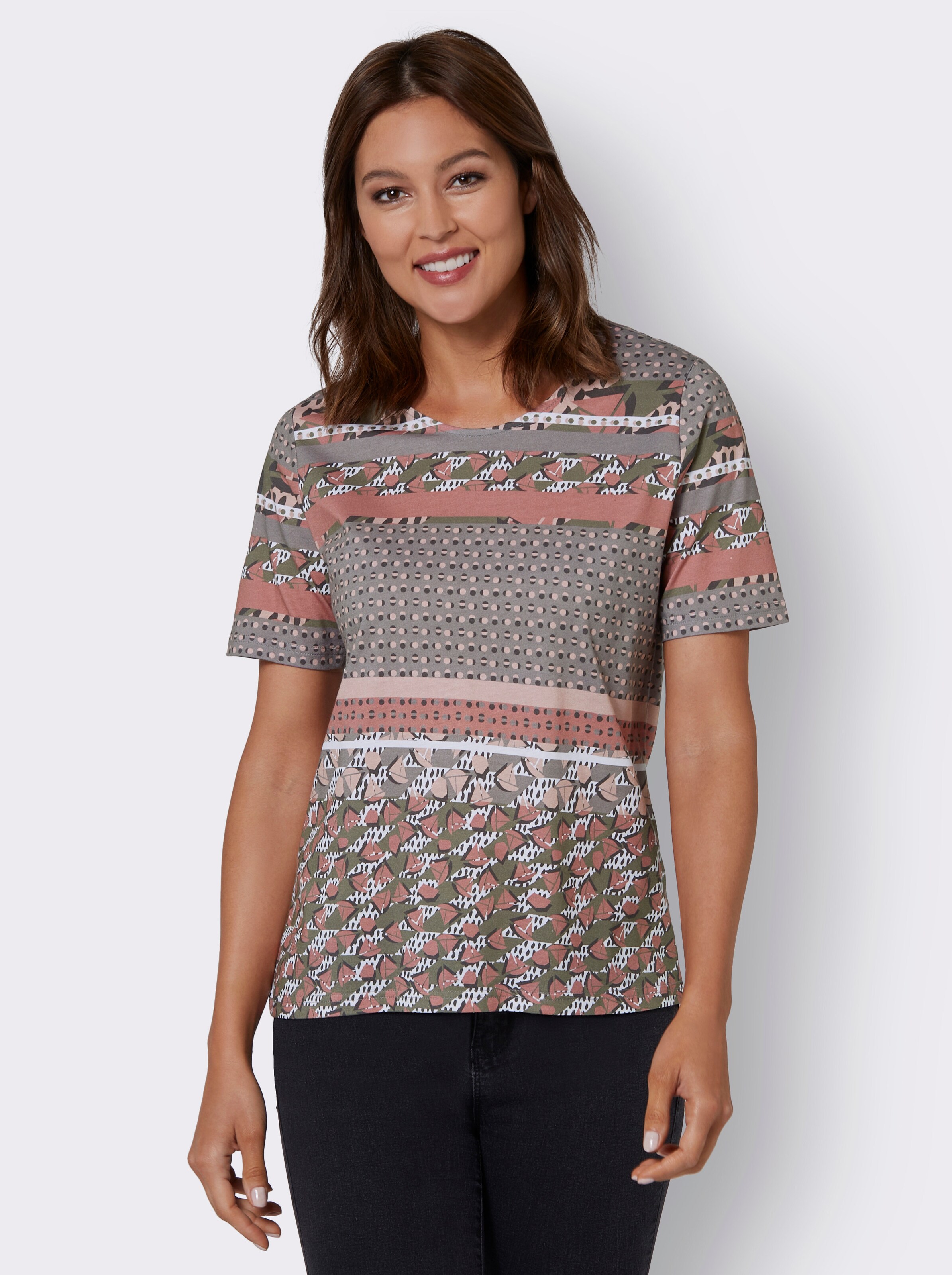 Rundhalsshirt