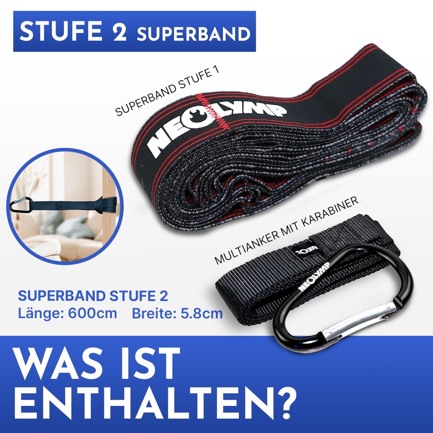 NEOLYMP Fitnessbänder Set