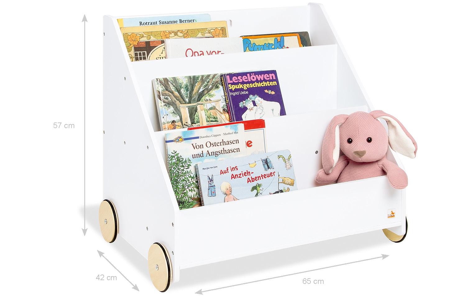 Bücherregal LasseKinder-Bücherregal mit Rollen
