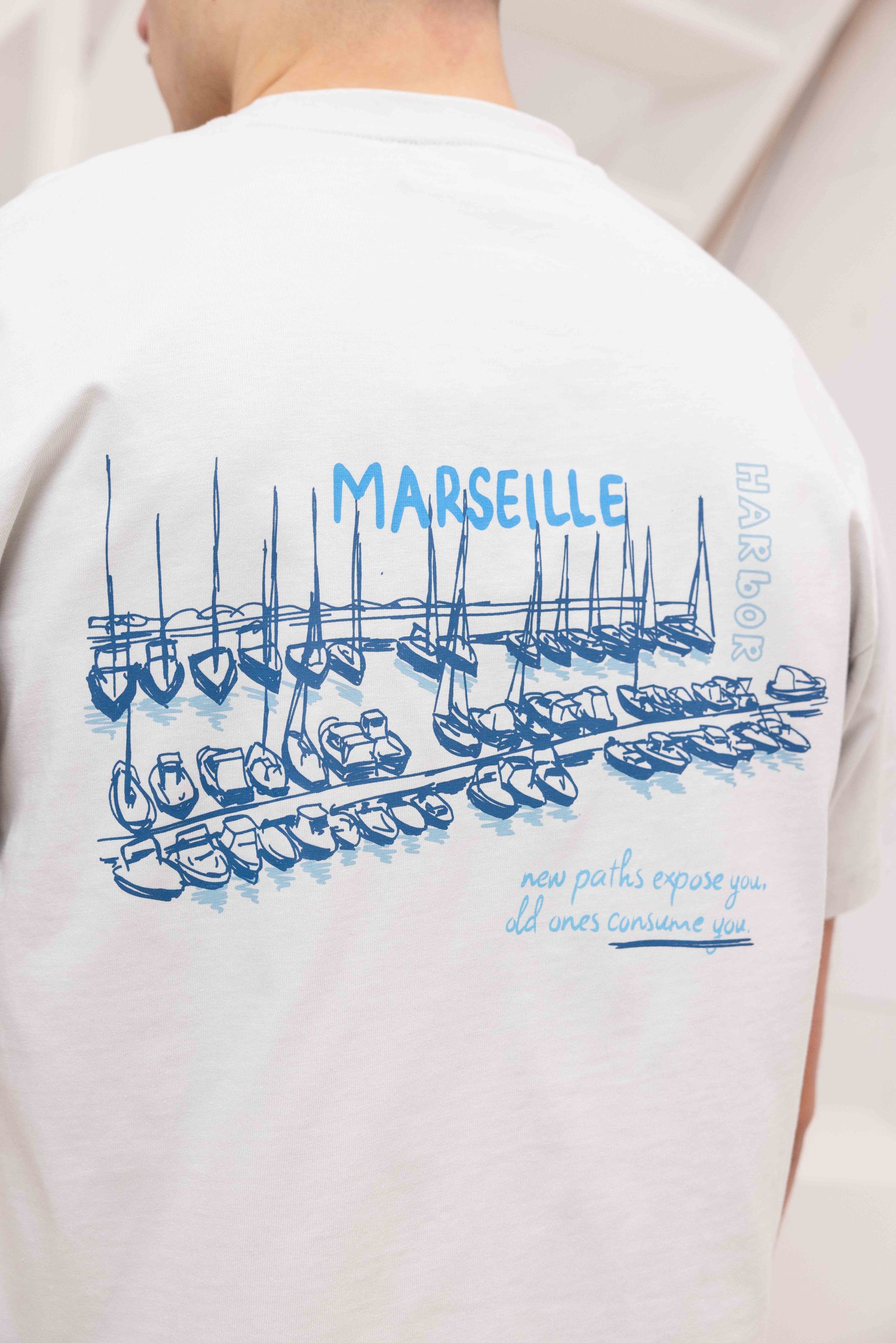 24 Uomo Marseille T-Shirt Heren Grijs