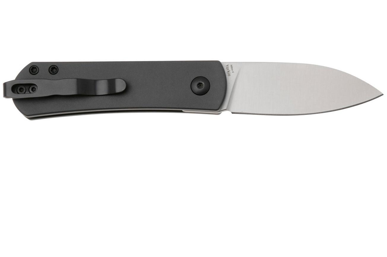 Kizer Vanguard Yorkie V3525A2 Slipjoint, Satin Nitro V, Gray Aluminium, zakmes, Ray Laconico design
