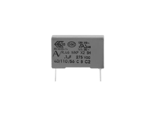 Kemet R463W510000M1M+ 1 stk MKP-støjfjernerkondensator med radial tråd 10 µF 300 V 20 % 37.5 mm (L x B x H) 41.5 x 30 x 45 mm