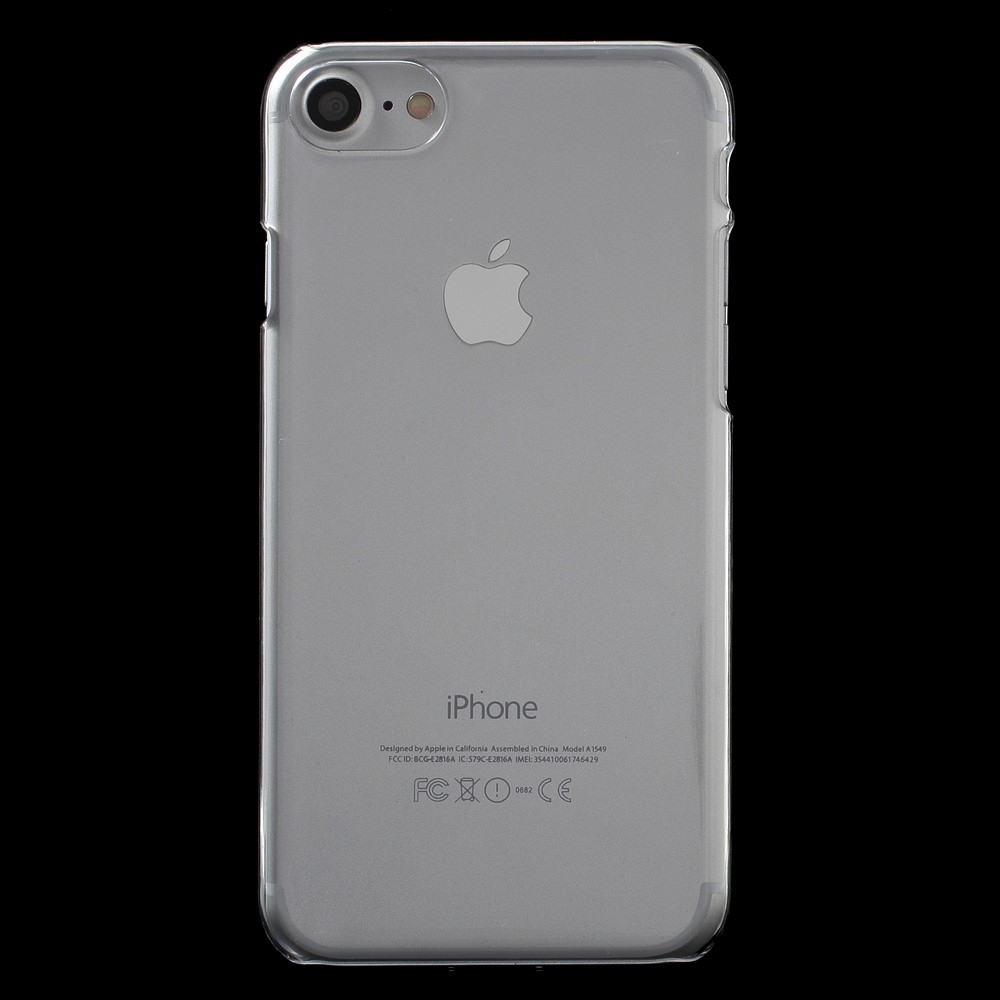 iPhone SE (2022/2020) / 8 / 7 Crystal Hard Case Hülle - Transparent