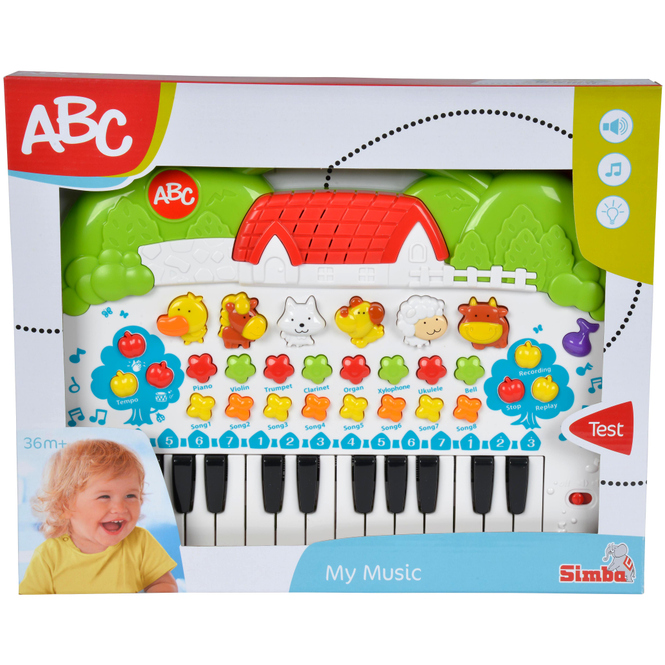 ABC Tier-Keyboard von Simba
