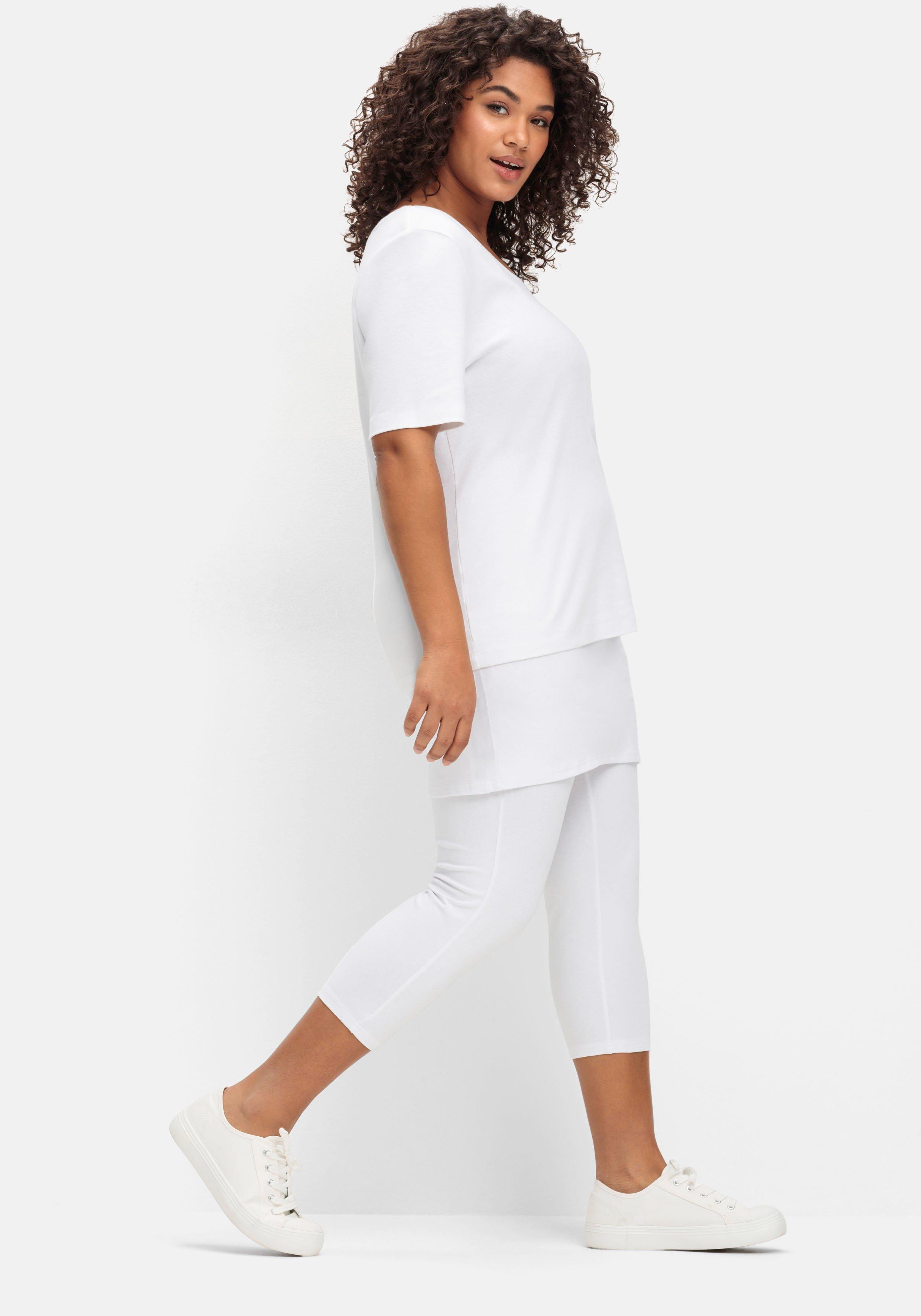 Leggings mit angesetztem Minirock