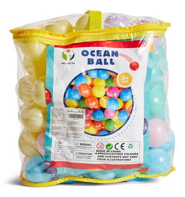 Cloudberry Castle Myke Baller 100 Stk, Pastell