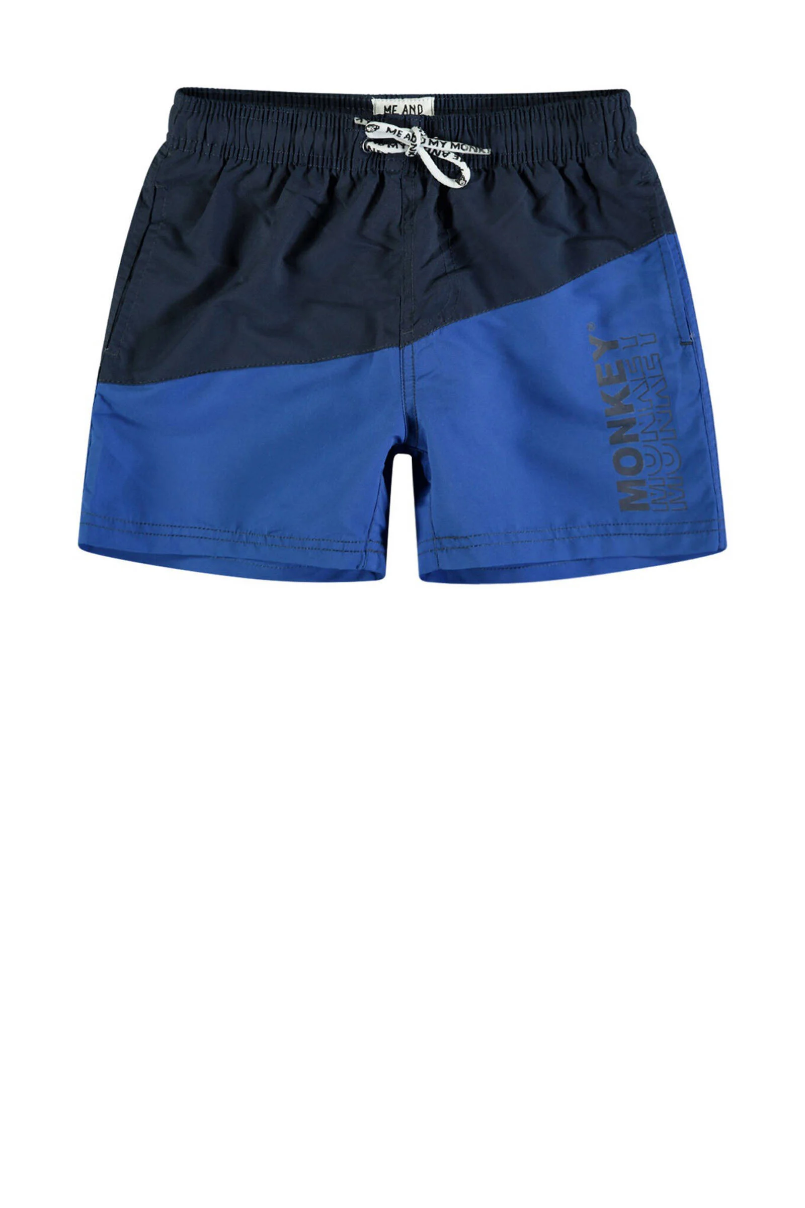 Me & My Monkey zwemshort donkerblauw/blauw