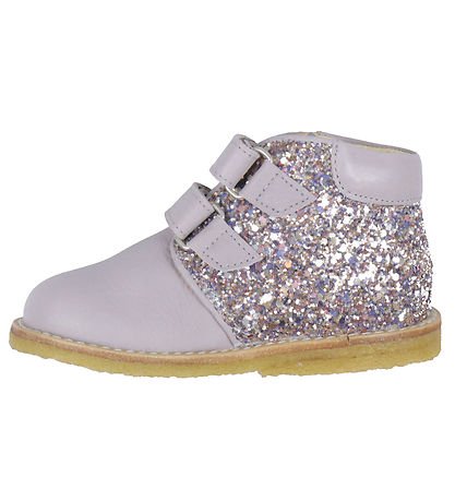 Angulus Lauflernschuh - Lilac/Pastel Multi Glitter