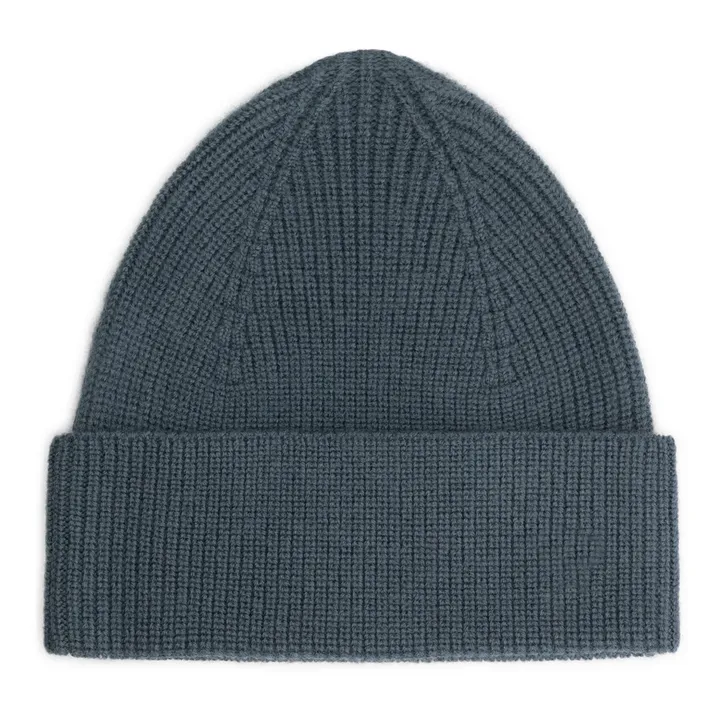 Gray Label Bonnet en Maille | Bleu gris
