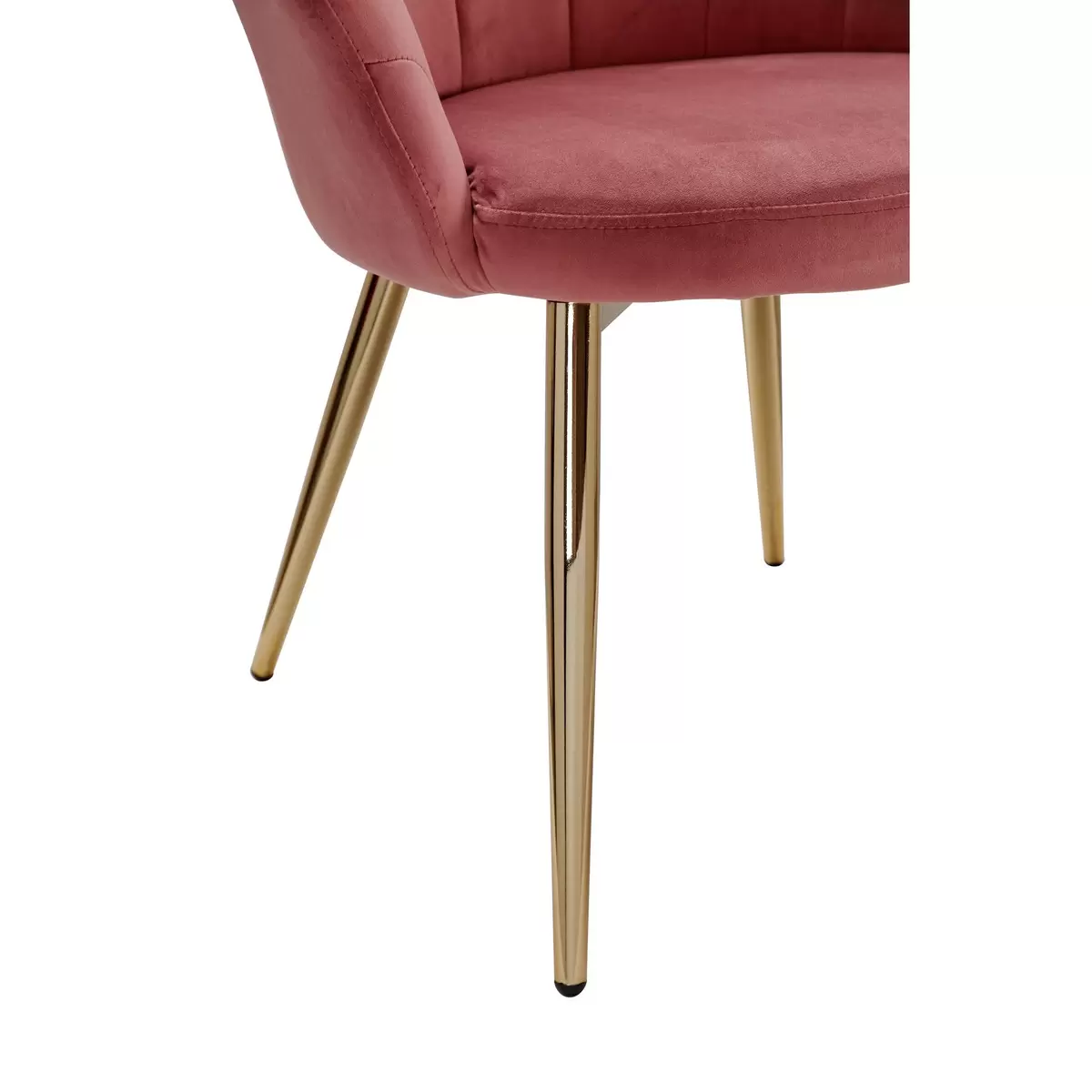Stuhl Sarria gold,rosa