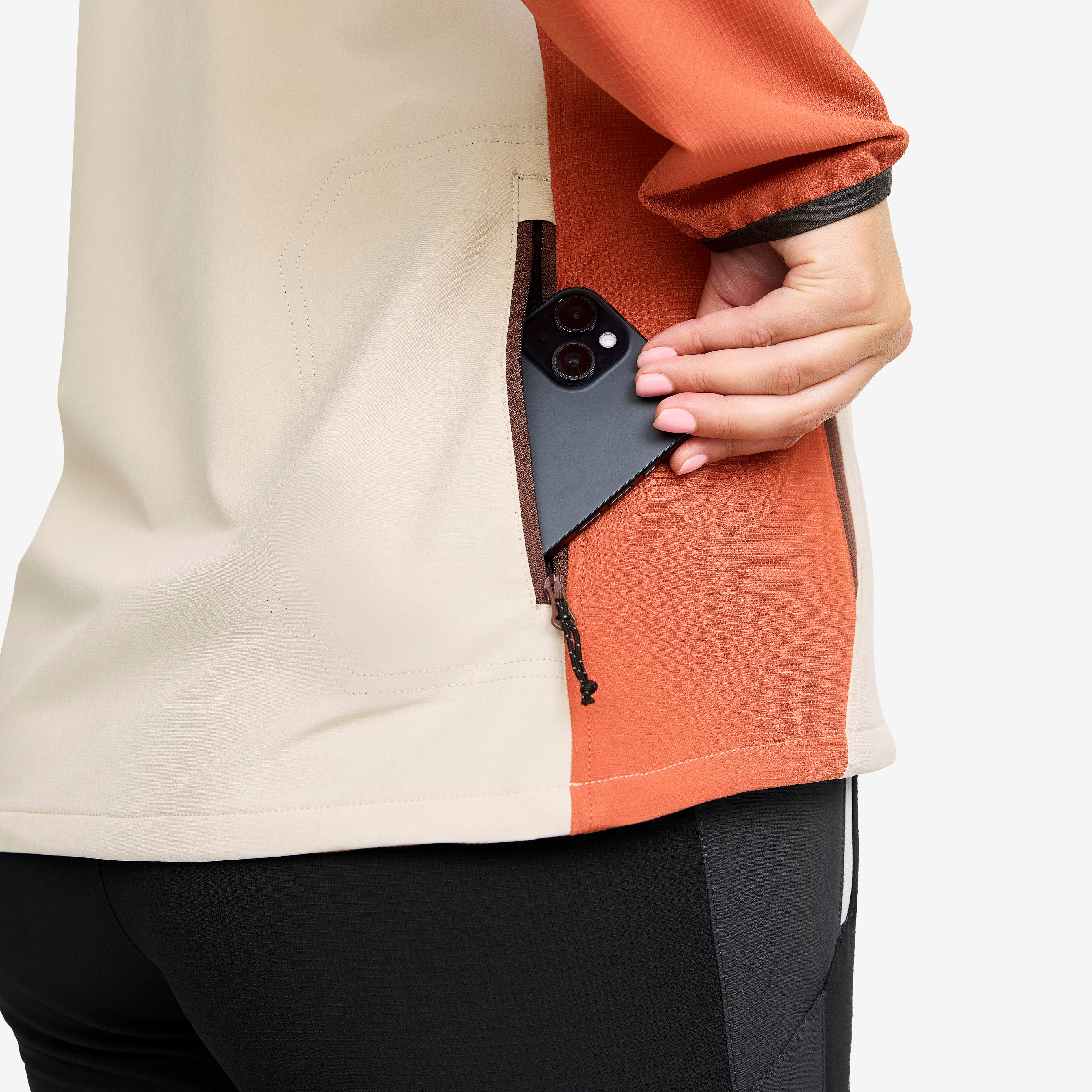 Ridge Trek Stretch Jacket Dame Bruschetta/Peyote