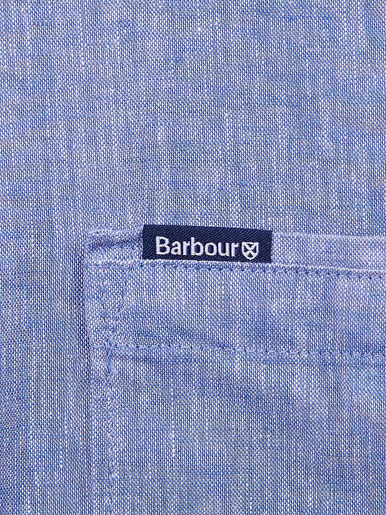 BARBOUR Leinenhemd NELSON  hellblau