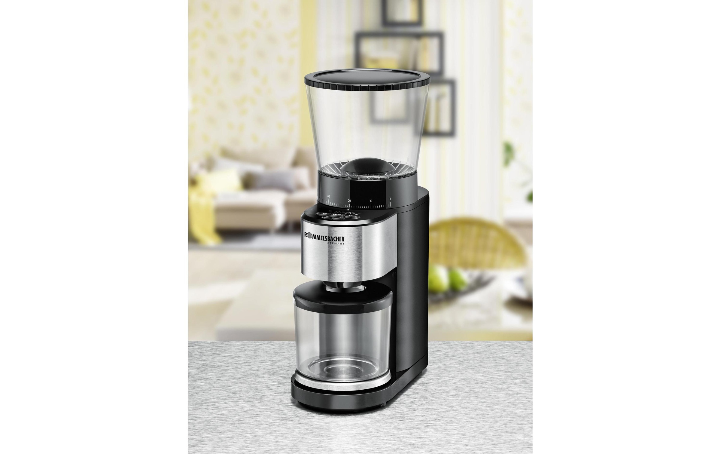 Rommelsbacher Kaffeemühle »KG 520.M« Kegelmahlwerk 400 gBohnenbehälter