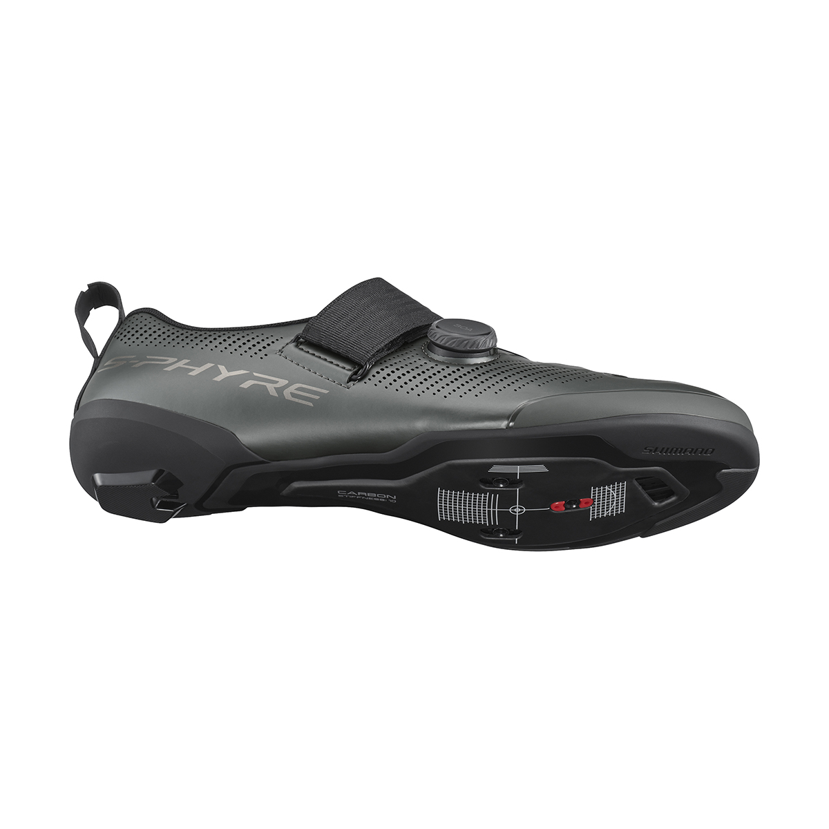 Shimano S-Phye TR9 cykelsko herre Matte Gunmetal