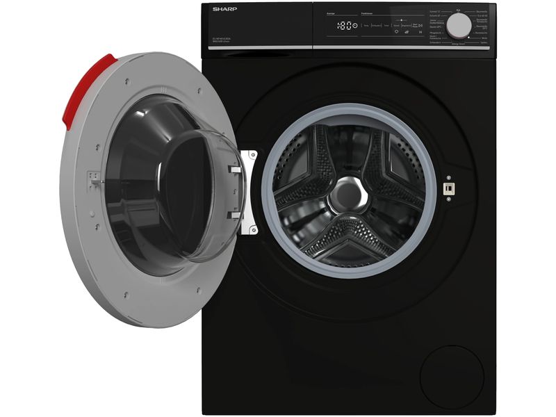 Sharp Waschmaschine ES-NFH814CBDA-DE Links Frontloader mit 8 kg Ladekapazität