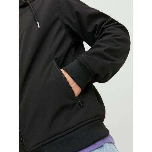 Jack & Jones - 12236300 SOFTSHELL-BLACK Negro