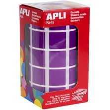 APLI Kids Gommette de couleur 'carré', en rouleau