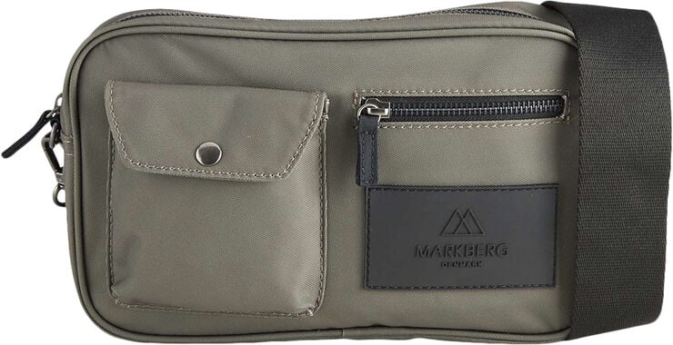 Markberg DarlaMBG Cross. Bag, Recycled Dark olive w/black