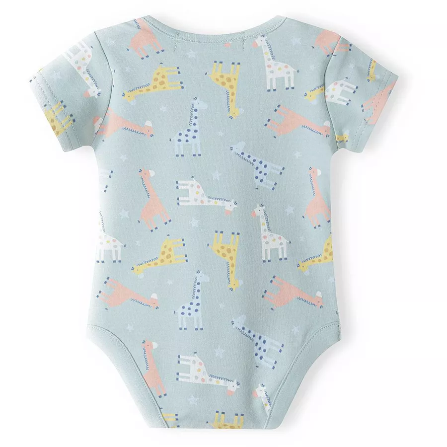 MINOTI 2er-Pack Bodys GrünWeiß