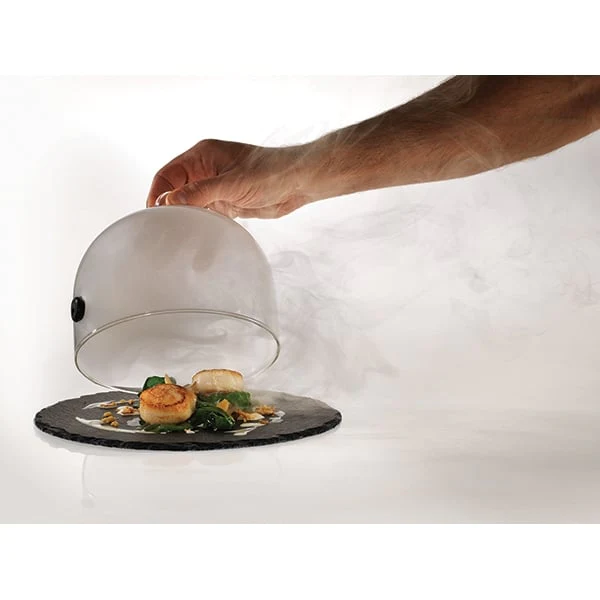 Lot fumoir à aliments et cloche 26 cm Lacor