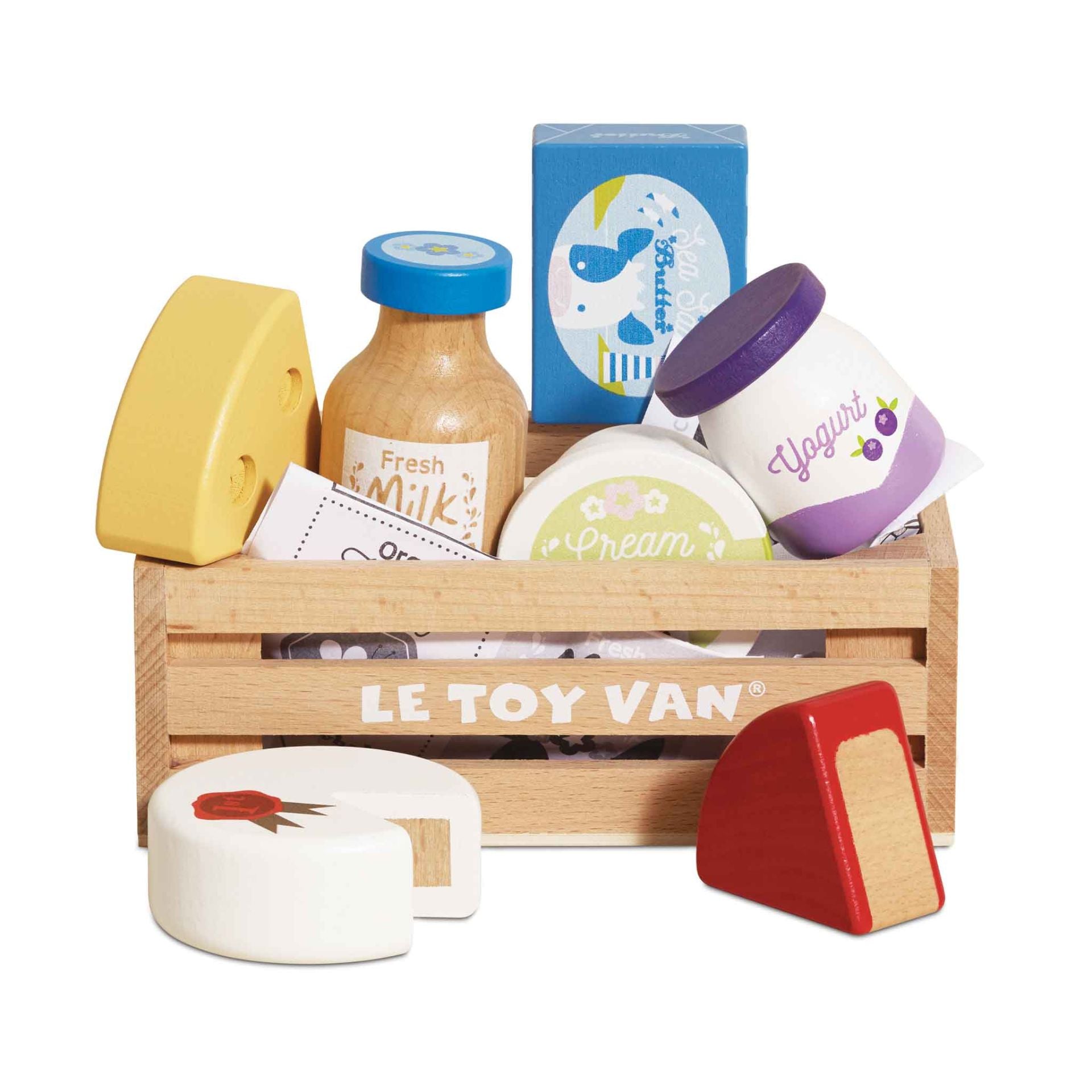 Eier & Milchprodukte für Kaufladen