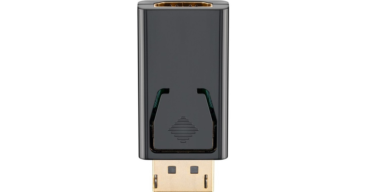 goobayAdapter DisplayPort > HDMI  (Zwart, Passief, Verguld)