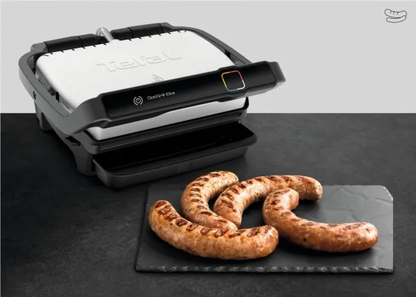 Tefal OptiGrill Elite GC750D12 - Grill - elektrisk