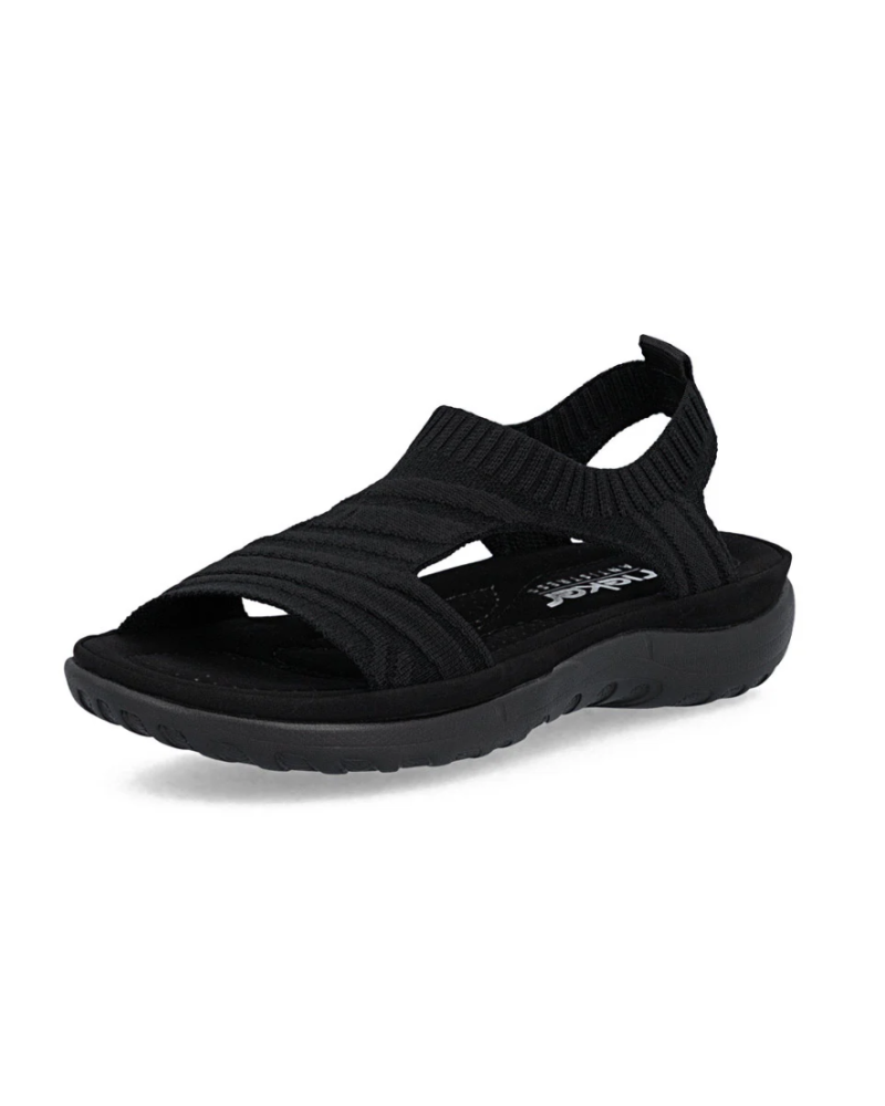 Rieker dame sandal - sort