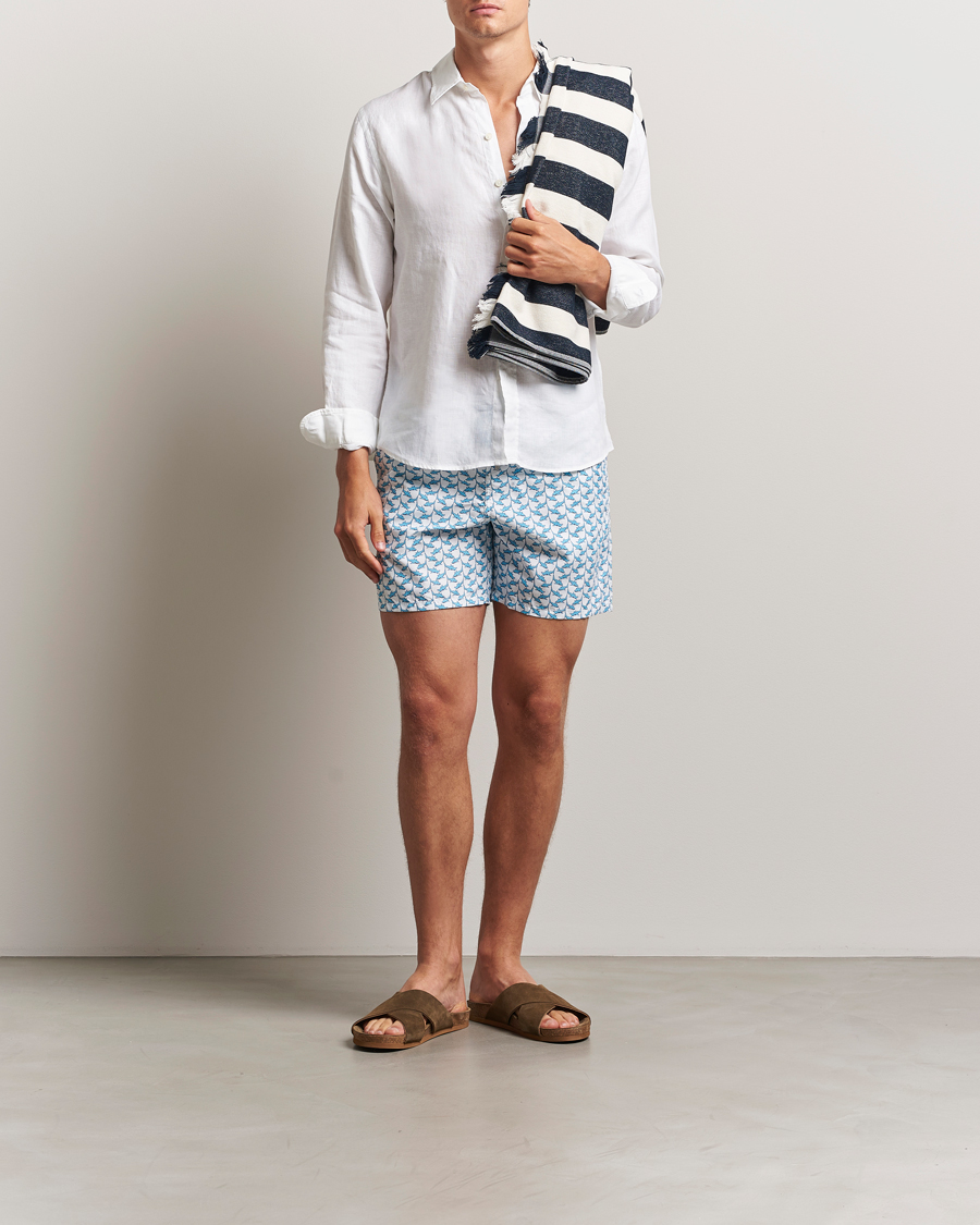Vilebrequin Moorea Swimshorts Blanc