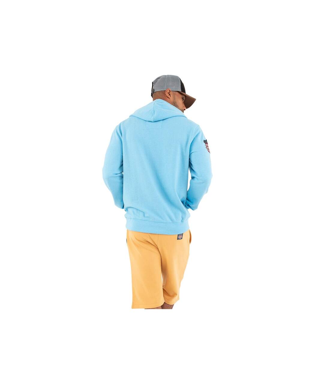 Sweat avec capuche homme molletonné en coton Storm