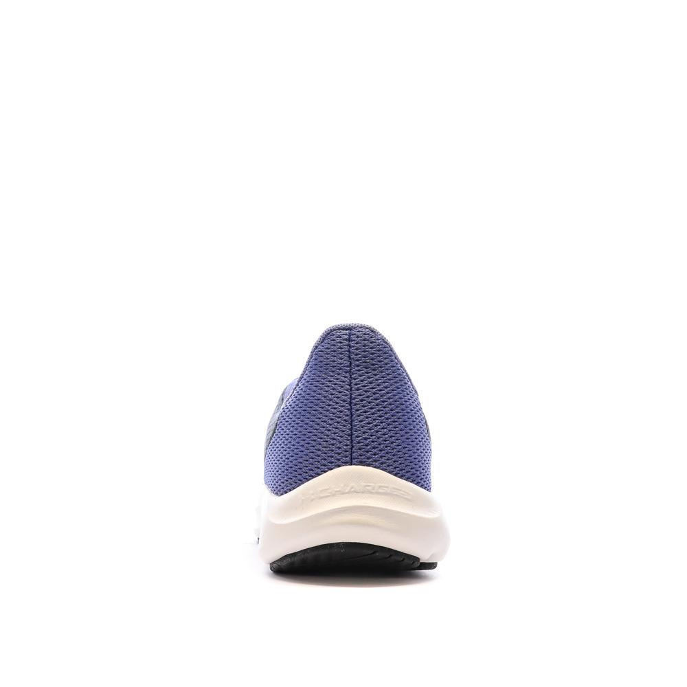 Under Armour Chaussures de Running Noire/Bleu Femme Under Armour Charged Pursuit