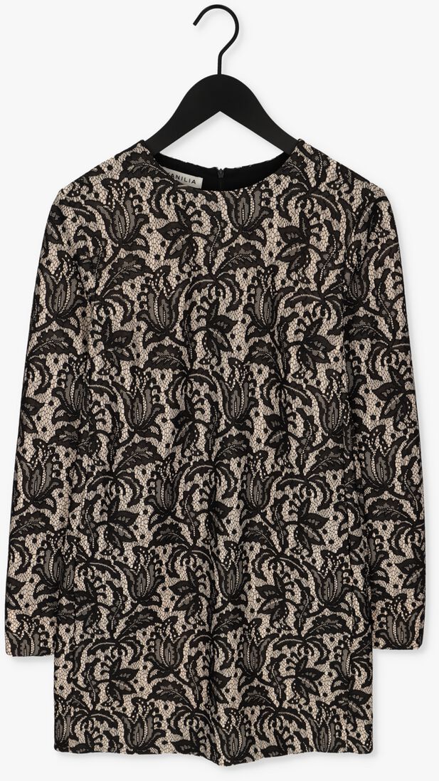 VANILIA lichtroze vanilia mini jurk lace shift dress