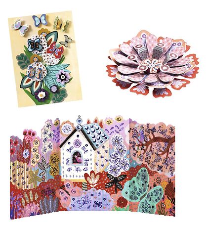 Djeco Creative Aktivitätsbox Box - Blumen