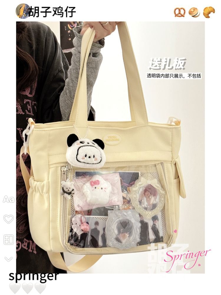 Anchara - Logo PVC Paneel Tote Bag / Deco Board / Tascharm / Set