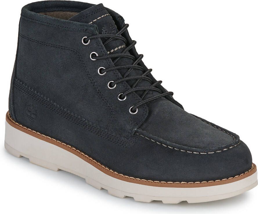 TIMBERLAND Veterboots Heren Britton Mills Mid Lace Up Chukka Maat: 45 Materiaal: Suède Kleur: Zwart