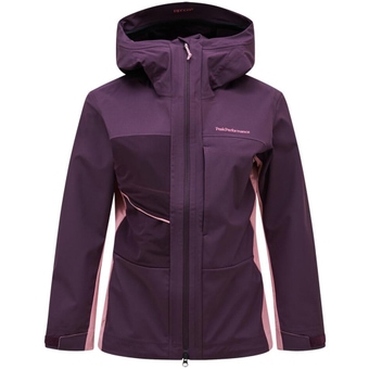 Peak Performance Ascent Softshelljacke Mystic Purple / Moonscape Damen