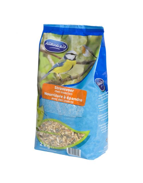 Allbirds&Co Strooivoer 2 kg - Tuinvogelvoer