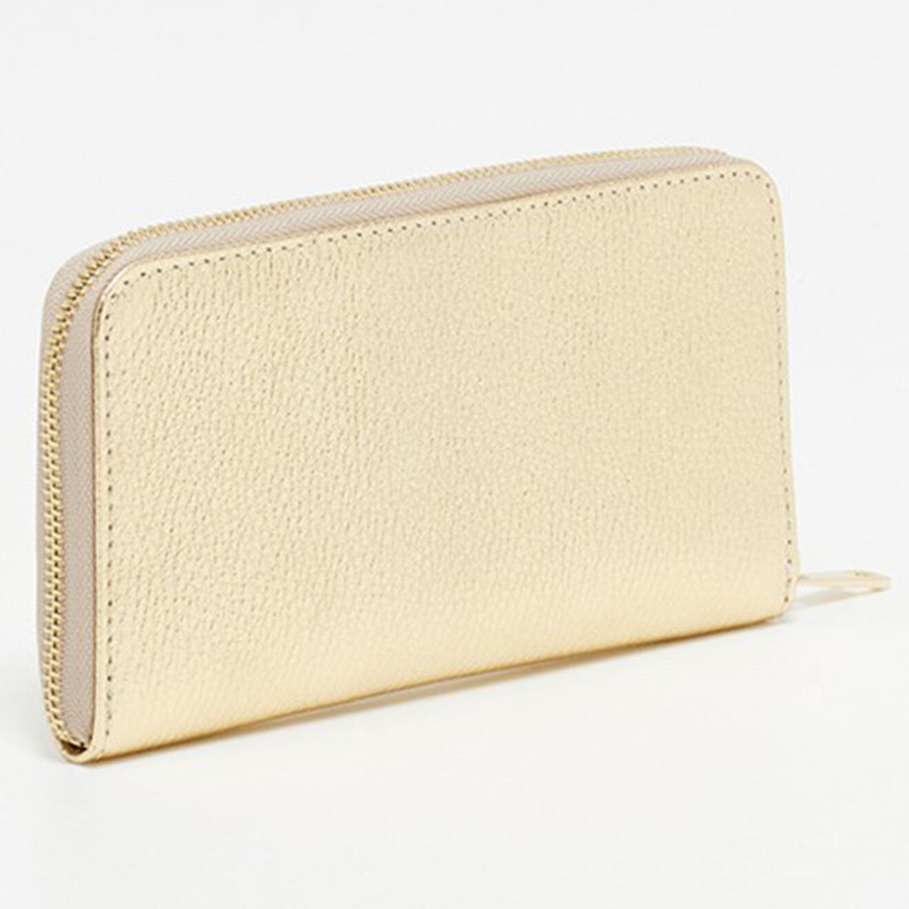 Christian Laurier Portefeuille en Cuir Mony doré - 19.5x10.5 cm