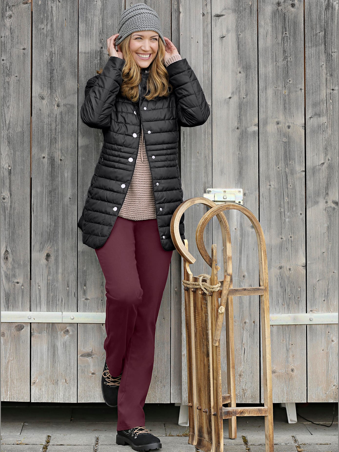 Pantalon coupe droite traitement nano