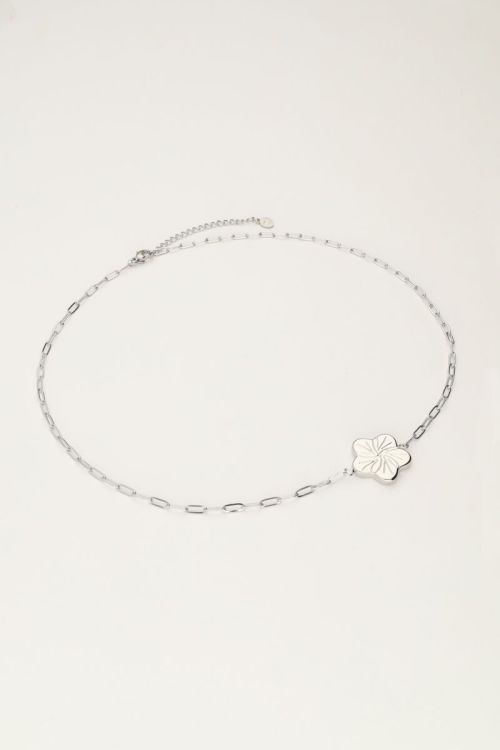Art schakelketting met bloem