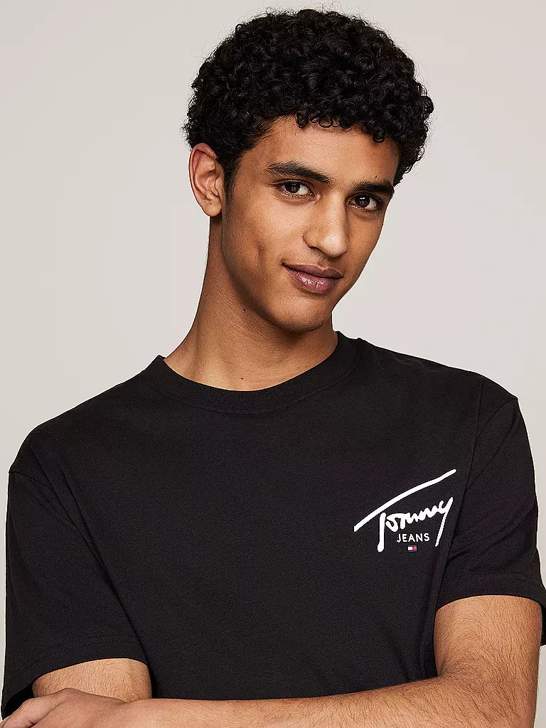 TOMMY JEANS T-Shirt  schwarz