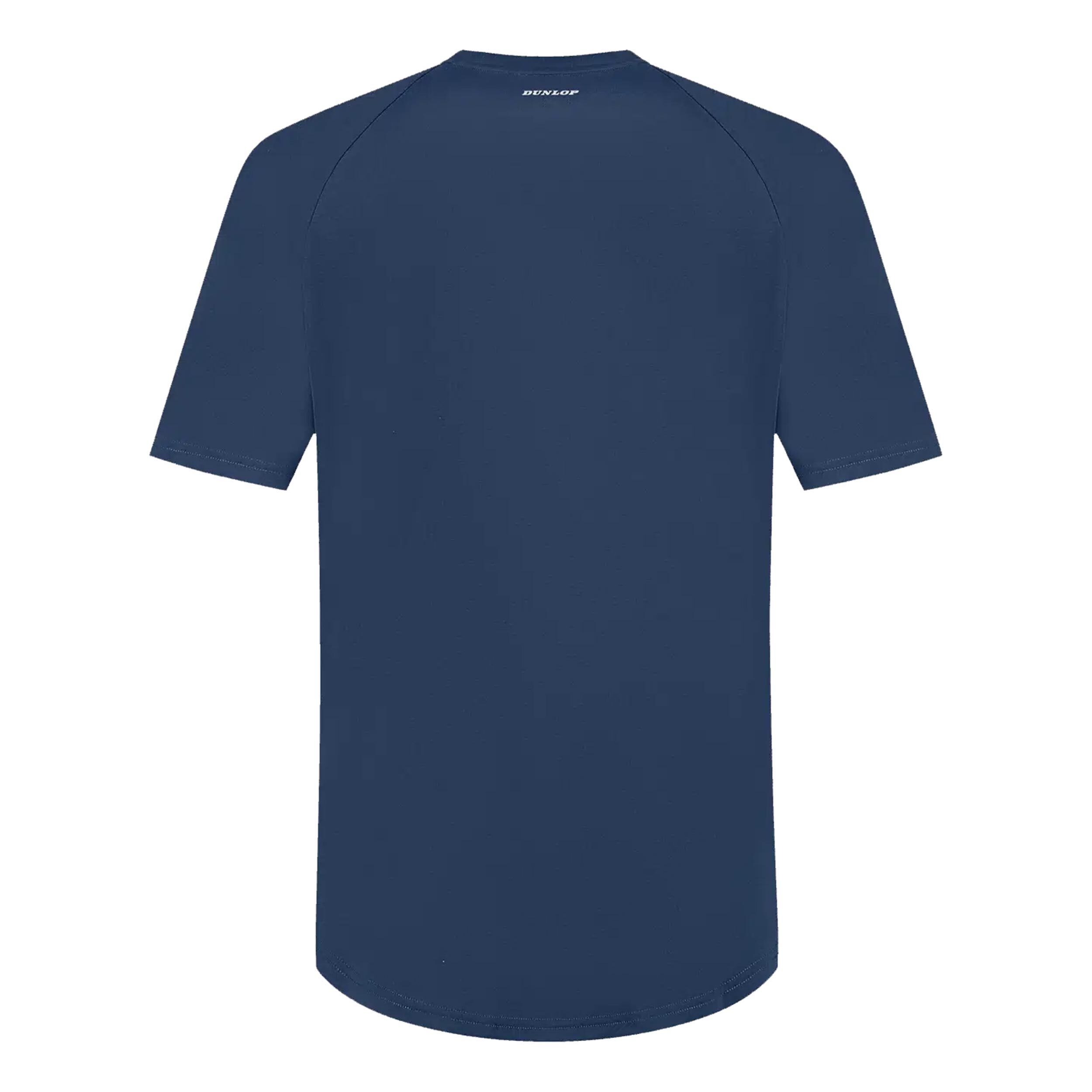 Dunlop Club Crew T-shirt Hommes - Bleu Foncé