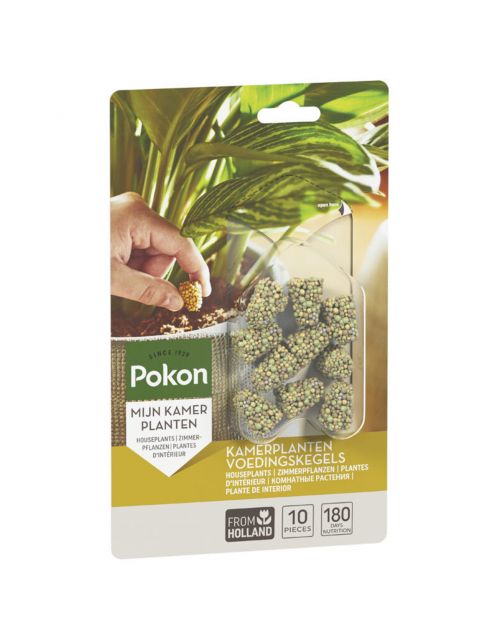 Pokon Kamerplanten Voedingskegels - Meststoffen - 10 stuks
