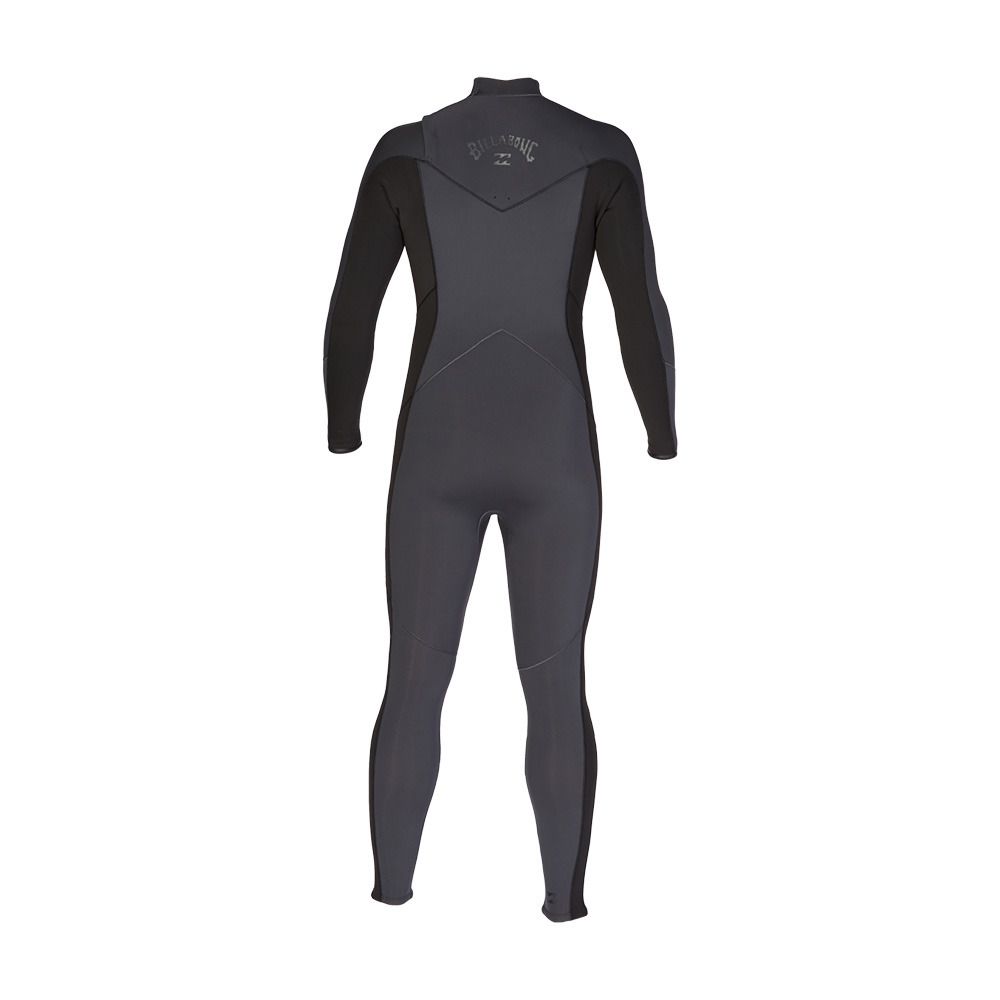 Billabong ABSOLUTE CHEST ZIP - Combinaison intégrale 3/2mm Homme graphite