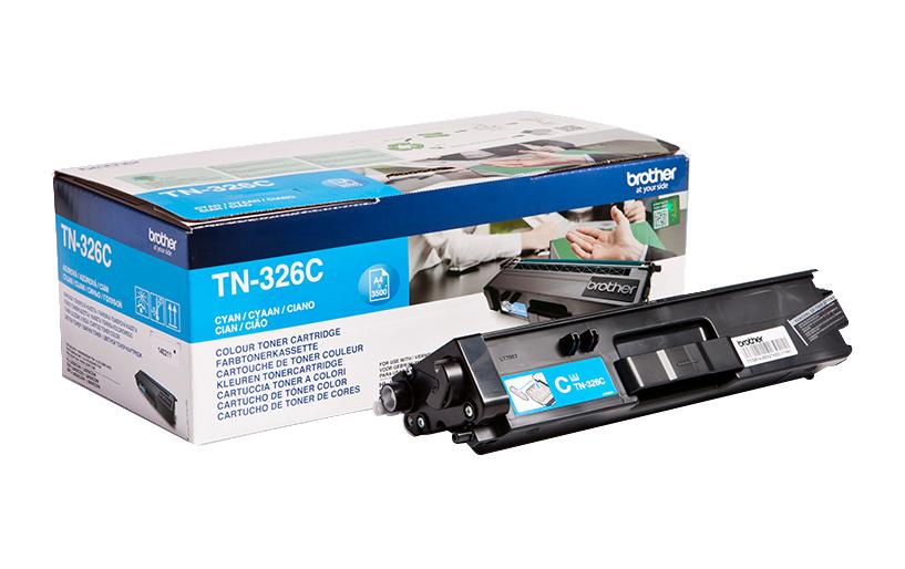 Toner TN-326C Cyan<br>Toner, farbig