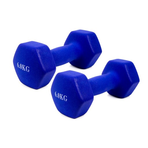 Mancuernas De 6 Kg Antiresbalantes