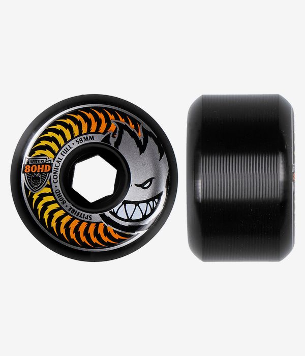 Spitfire Fade Conical Full Rollen (black) 58 mm 80A 4er Pack