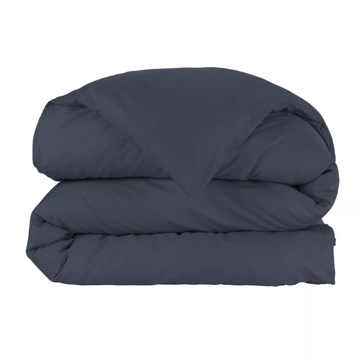 Housse de couette percale de coton (240 x 220 cm) Cali Bleu marine